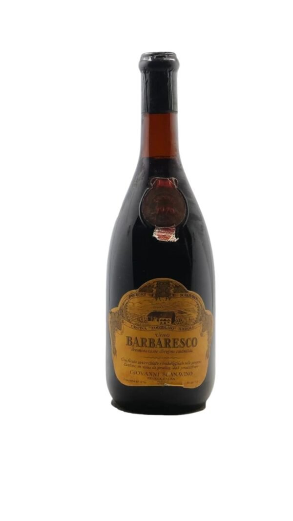 การบ่มไวน์ 1977 Barolo Giovanni Scanavino ใช้วิธีการใด?