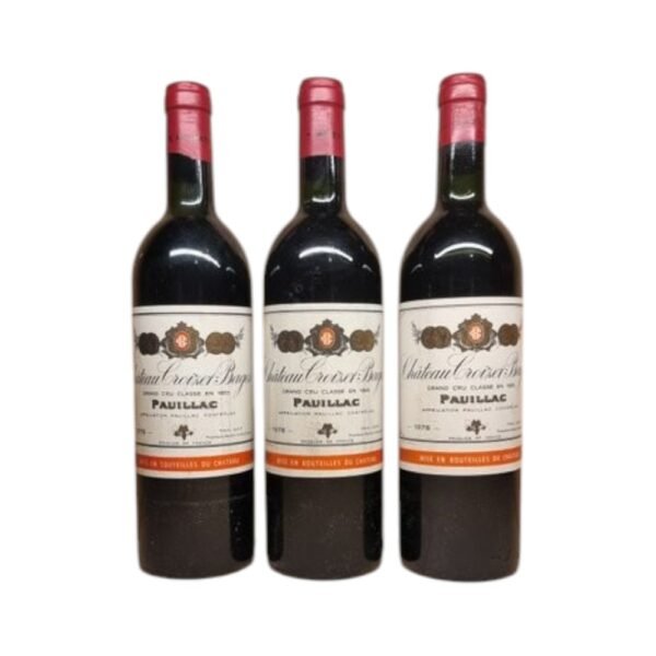 อาหารประเภทไหนที่สามารถจับคู่ได้ดี กับ 1978 Chateau Croizet Bages?