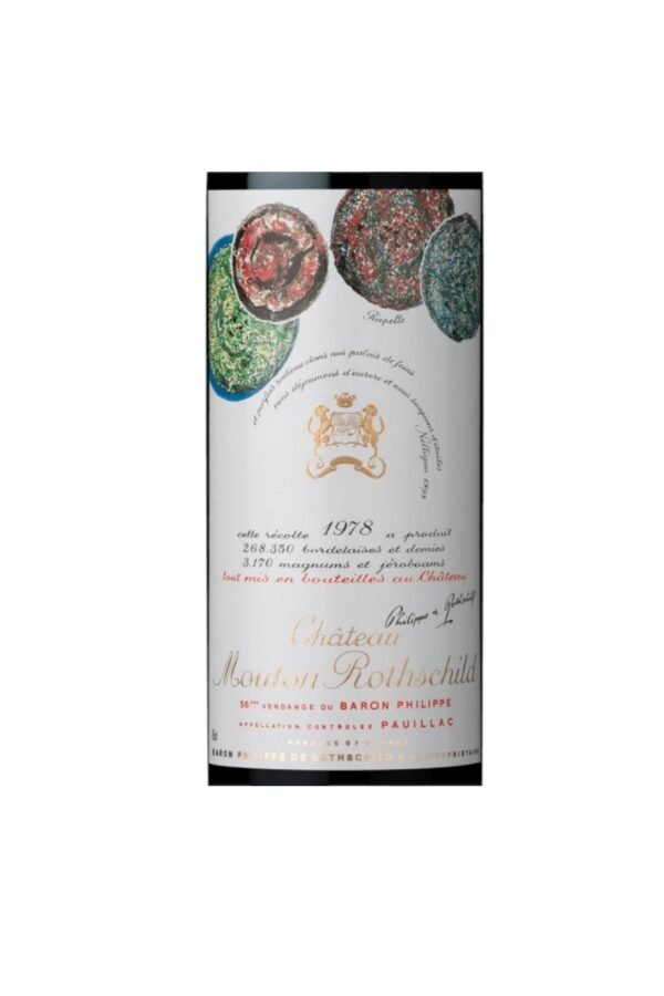 อาหารประเภทใดที่เหมาะสำหรับจับคู่กับ 1978 Chateau Mouton Rothschild?