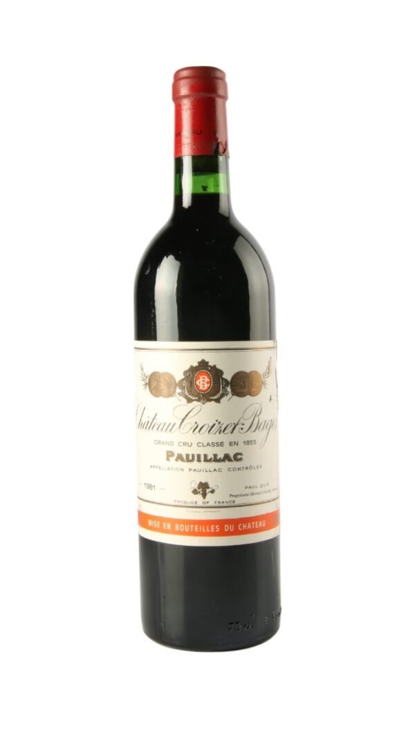 การเปิดขวด 1981 Chateau Croizet Bages ควรทำอย่างไรเพื่อให้รสชาติออกมาที่ดีที่สุด?