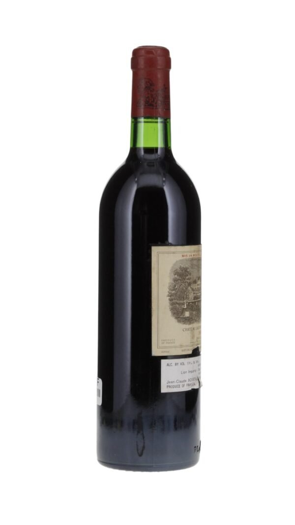 ฉลากของ 1981 Chateau Lafite Rothschild มีความพิเศษในเชิงประวัติศาสตร์หรือศิลปะหรือไม่?