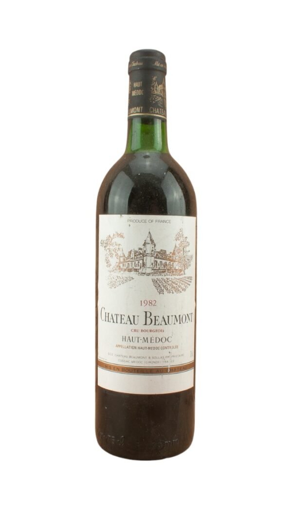 1982 Chateau Beaumont ผ่านการบ่มในถังไม้กี่ปี?