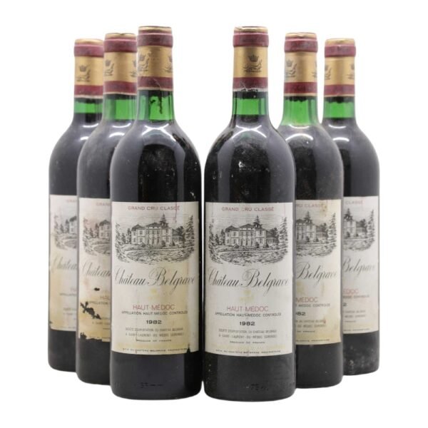 รสชาติและกลิ่นหอมที่เป็นเอกลักษณ์ของ "1982 Chateau Belgrave" มีลักษณะอย่างไร?