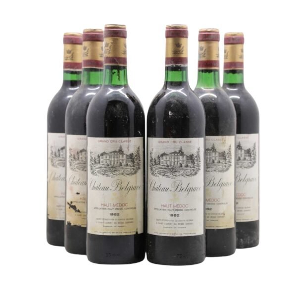ราคาเฉลี่ยของ "1982 Chateau Belgrave" ในตลาดปัจจุบันประมาณเท่าไหร่?