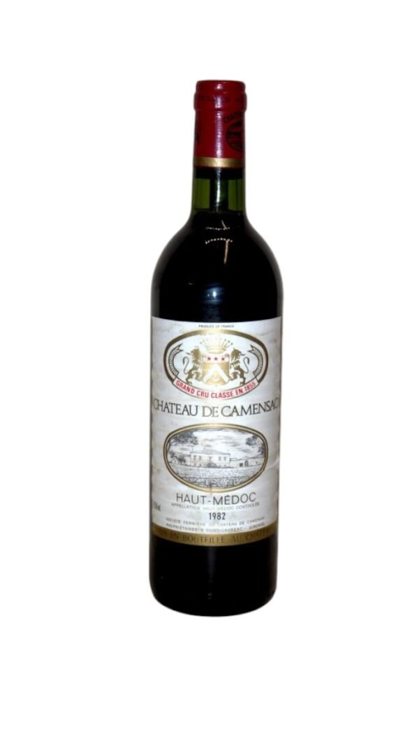 ไวน์ 1982 Chateau de Camensac ควรเสิร์ฟที่อุณหภูมิเท่าไหร่?