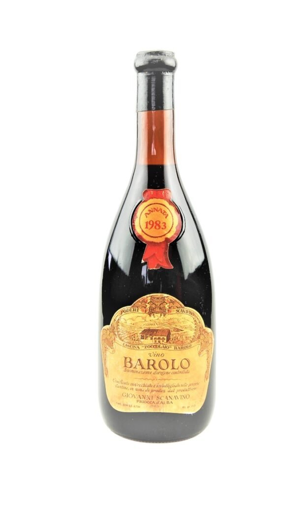 การบ่มในถังไม้ของ 1983 Barolo Poderi Scanavino มีลักษณะอย่างไร?