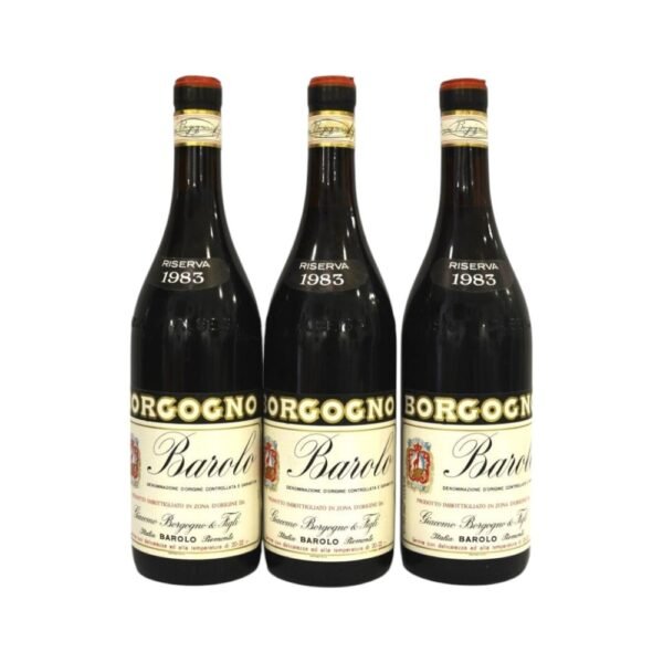 ราคาของ 1983 Barolo Riserva Monfrino ในตลาดปัจจุบันอยู่ที่ประมาณเท่าไหร่?