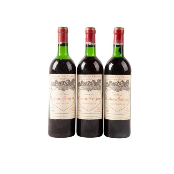 How has the 1983 Chateau Calon Segur aged over the decades?
