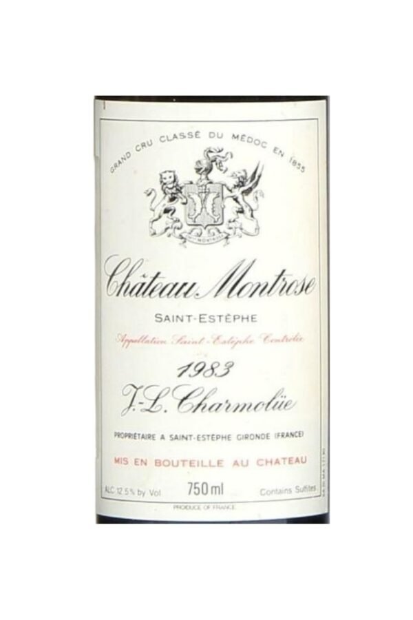 วิธีการเก็บรักษา 1983 Chateau Montrose ให้มีคุณภาพดีที่สุดคืออะไร?
