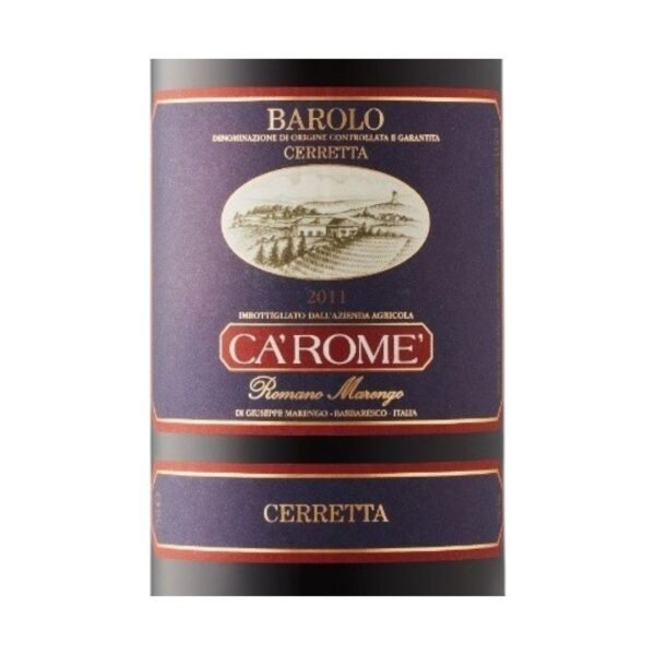 1985 Barolo Marengo Cà Romé คืออะไร?