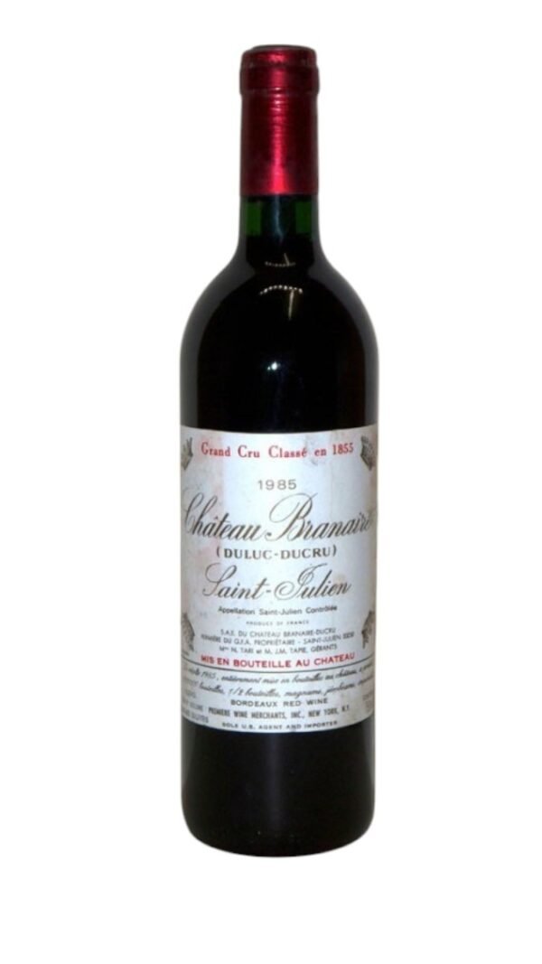 อาหารประเภทไหนที่เหมาะสำหรับการจับคู่กับ 1985 Chateau Branaire Duluc Ducru?
