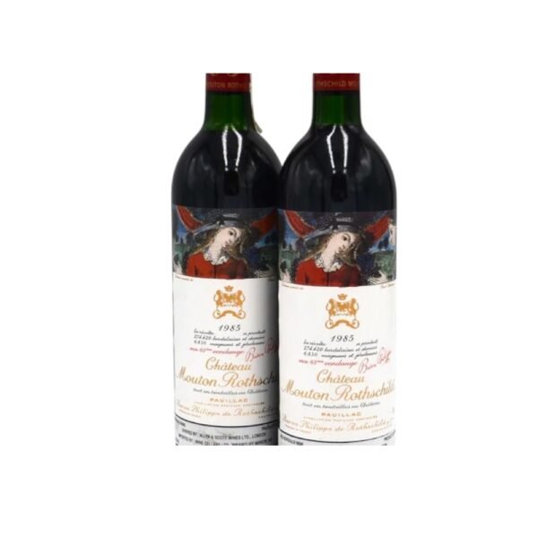 ข้อมูลเกี่ยวกับประวัติศาสตร์ของ Chateau Mouton Rothschild ในปี 1985 คืออะไร?