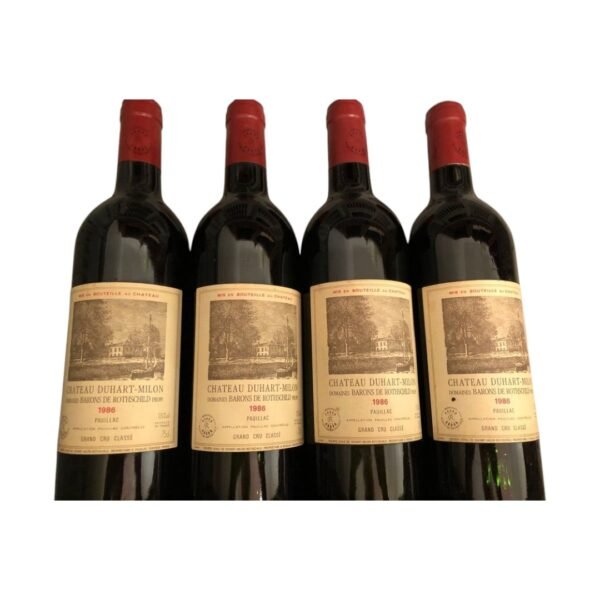 1986 Chateau Duhart Milon ได้รับคะแนนจากนักวิจารณ์ไวน์เท่าไหร่?