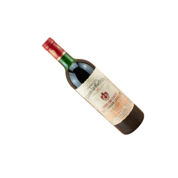 What grape varieties are used in the 1987 Chateau Canon La Gaffeliere?