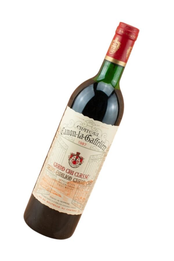 How does the terroir of Saint-Émilion influence the 1987 Chateau Canon La Gaffeliere?