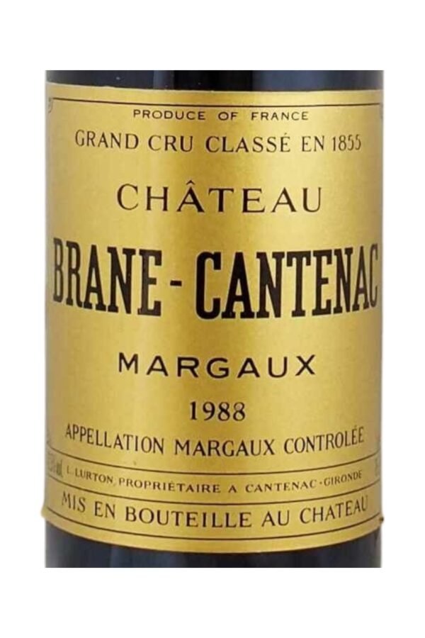 ความคิดเห็นของนักวิจารณ์ไวน์เกี่ยวกับ "1988 Chateau Brane Cantenac" เป็นอย่างไร?