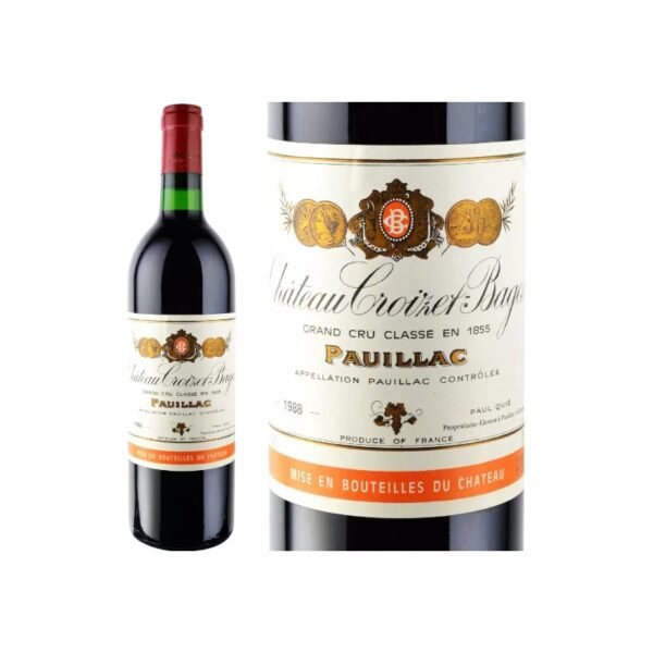 1988 Chateau Croizet Bages คือไวน์ชนิดไหน?