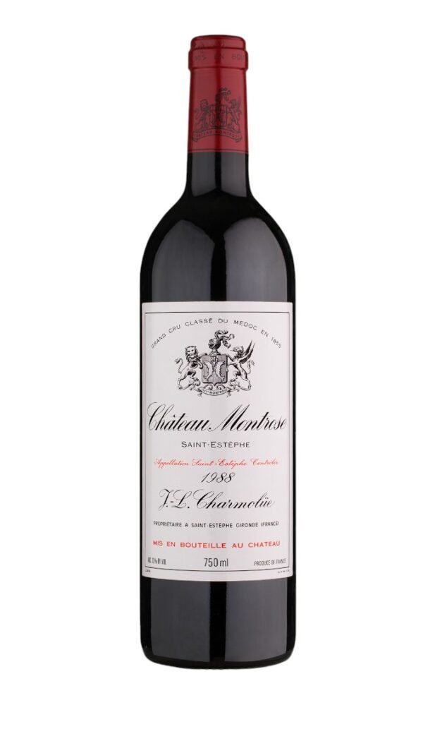 การผลิตไวน์ในปี 1988 ของ Chateau Montrose มีความท้าทายหรือเหตุการณ์สำคัญอะไรบ้าง?