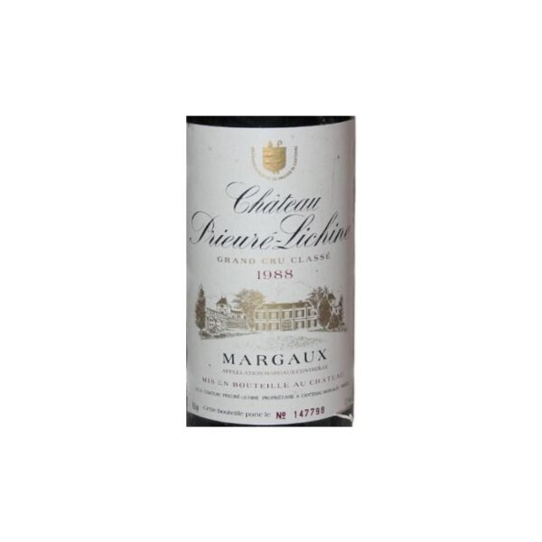 1988 Chateau Prieure Lichine มีรสชาติและกลิ่นหอมเช่นไร?