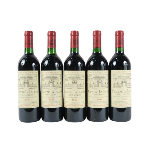 ไวน์ 1989 Chateau La Lagune ใช้พันธุ์องุ่นอะไรบ้างในการผลิต?