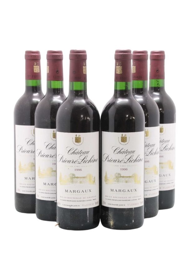1996 Chateau Prieure Lichine ถูกผลิตในปริมาณมากหรือน้อยเมื่อเปรียบเทียบกับปีอื่น ๆ?