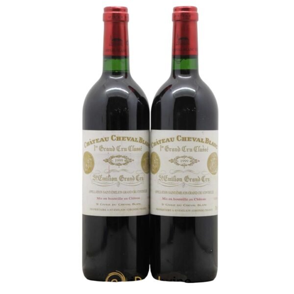การผลิตและบ่มไวน์ของ Chateau Cheval Blanc ในปี 1999 มีลักษณะเฉพาะอย่างไร?