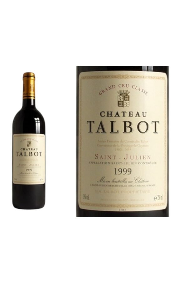 1999 Chateau Talbot มีระดับแอลกอฮอล์อยู่ที่เท่าไหร่?