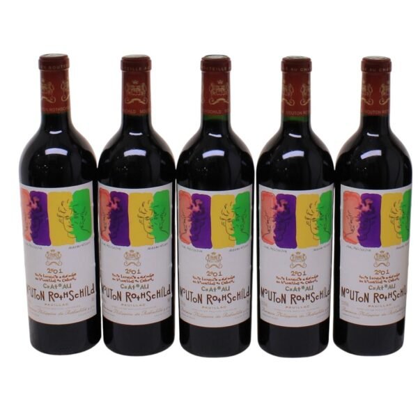 ศิลปินที่ออกแบบฉลากของ 2001 Chateau Mouton Rothschild คือใคร?