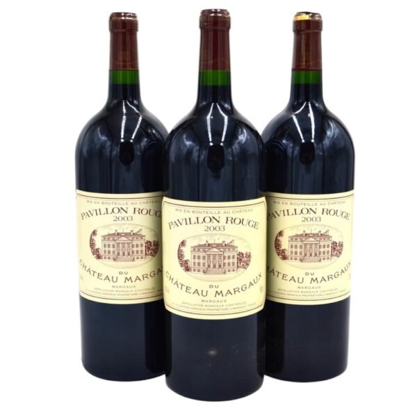 ส่วนผสมองุ่นใน 2003 Chateau Margaux มีอะไรบ้าง และมีสัดส่วนเท่าไหร่?