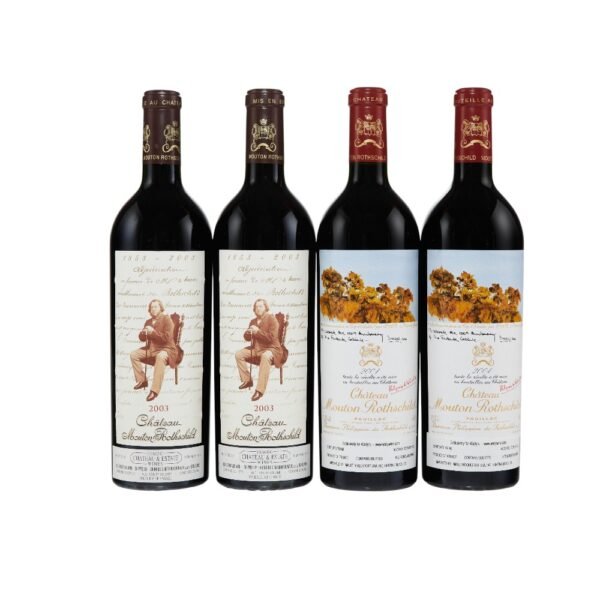 ข้อมูลเกี่ยวกับประวัติศาสตร์ของ Chateau Mouton Rothschild ในปี 2004 คืออะไร?
