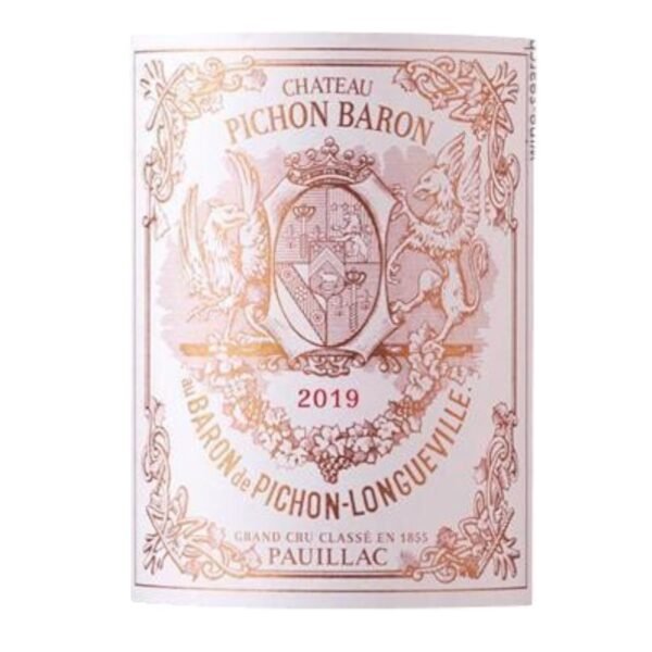 What are the specific characteristics of the 2019 vintage for Chateau Pichon Longueville Baron?