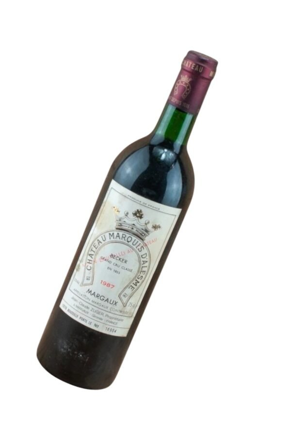ราคาเฉลี่ยของ 1987 Chateau Marquis d'Alesme Becker ในตลาดตอนนี้คือเท่าไร?