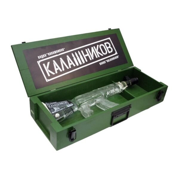 Kalashnikov Vodka AK-47 มีบรรจุภัณฑ์อย่างไรที่โดดเด่น?
