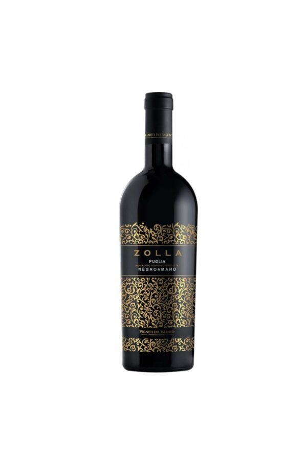 บรรจุภัณฑ์ของ Vigneti del Salento Zolla Negroamaro มีลักษณะอย่างไร?