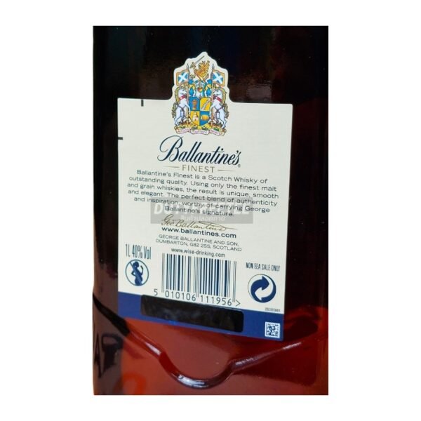 ราคาโดยประมาณของ Ballantine's Finest อยู่ที่เท่าไหร่?