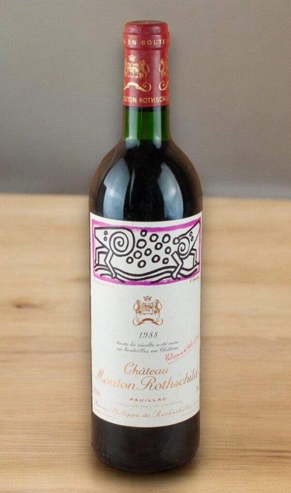 แนวโน้มราคาไวน์ Chateau Mouton Rothschild ในปี 1988 คืออะไร?