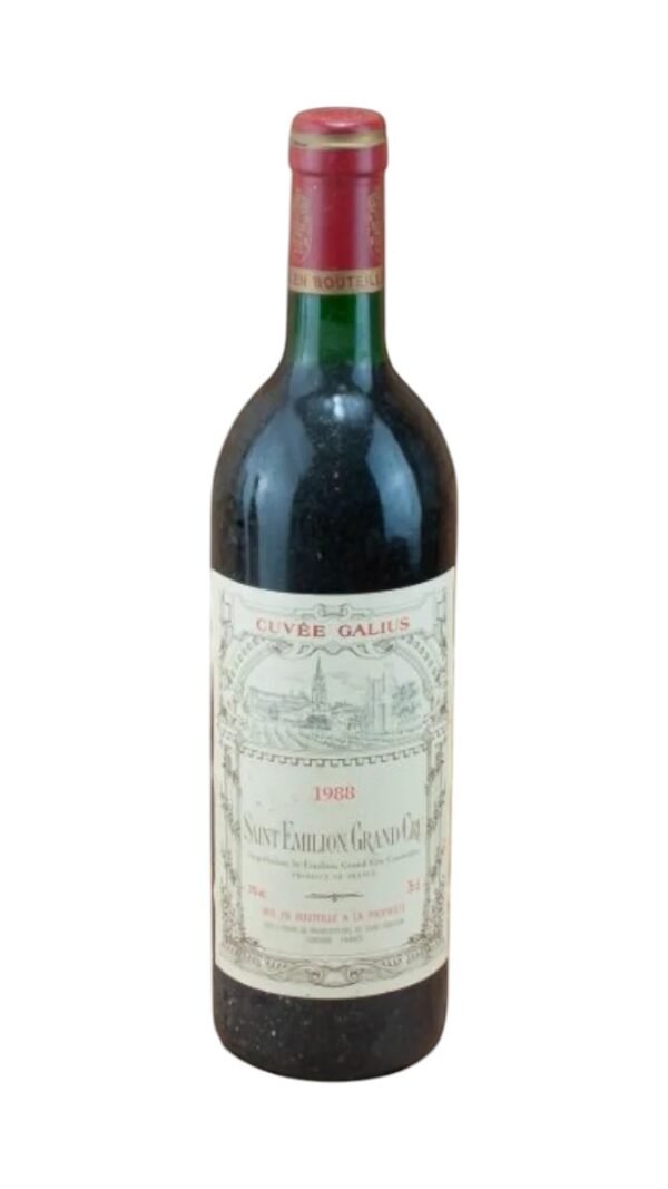 1988 Cuvée Galius ควรเสิร์ฟที่อุณหภูมิเท่าไหร่?