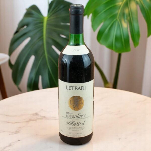 1990 Merlot del Trentino Letrari คุณภาพ ⭐,