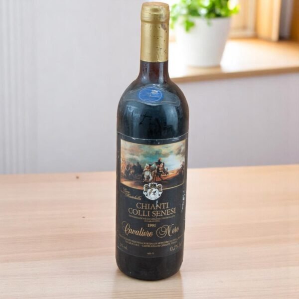 1991 Chianti Colli Senesi Cavaliere Nero ข้อมูล 🍾,
