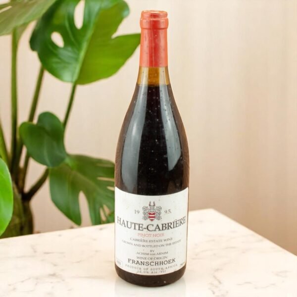 1995 Pinot Noir Haute-Cabrière ประวัติ 📚,