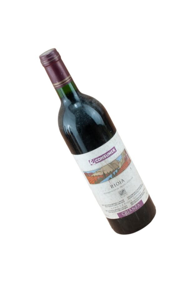 1998 Rioja Crianza Consumer มีการผลิตจากองุ่นพันธุ์อะไรบ้าง?