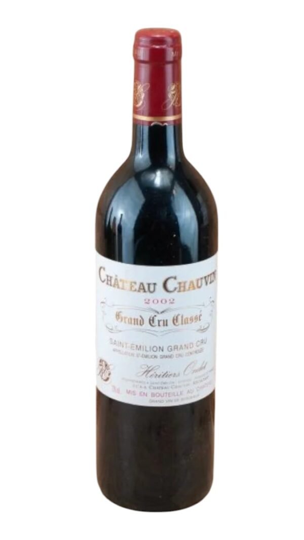 ควรเสิร์ฟ 2002 Château Chauvin ในแก้วแบบไหน?