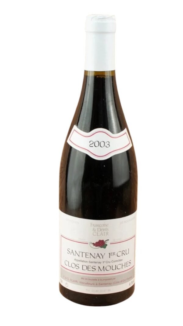 ลักษณะของดินและสภาพภูมิอากาศในพื้นที่ที่ผลิต 2003 Santenay Clos de Mouches เป็นอย่างไร?