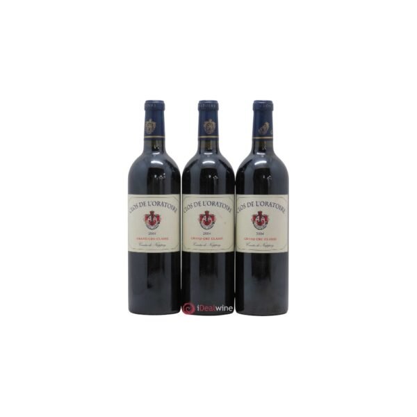 ราคาเฉลี่ยของ 2004 Clos de l'Oratoire ในตลาดปัจจุบันอยู่ที่ประมาณเท่าไหร่?
