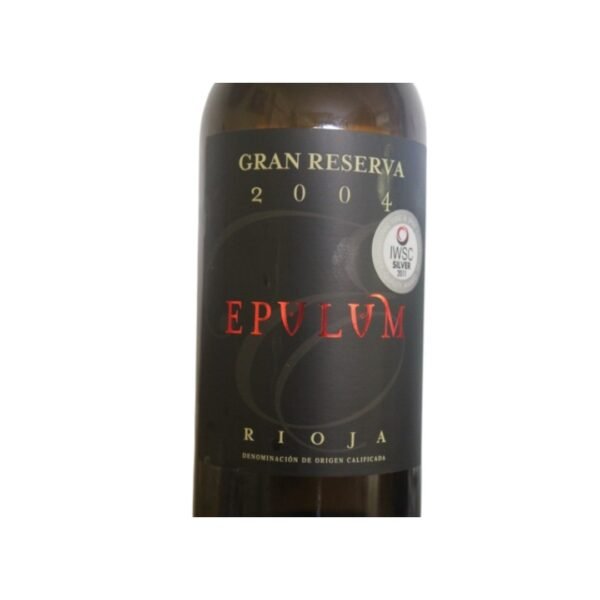 รสชาติและกลิ่นของ 2004 Rioja Epulum Gran Reserva มีลักษณะอย่างไร?