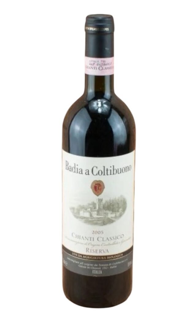 ควรเสิร์ฟ 2005 Chianti Classico Riserva Badia a Coltibuono ในอุณหภูมิเท่าไหร่?