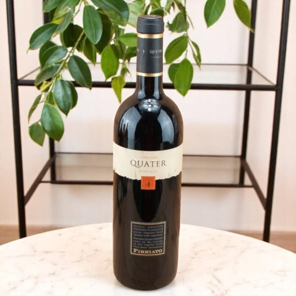 2006 Quater Rosso Firriato ข้อมูล 🍷,