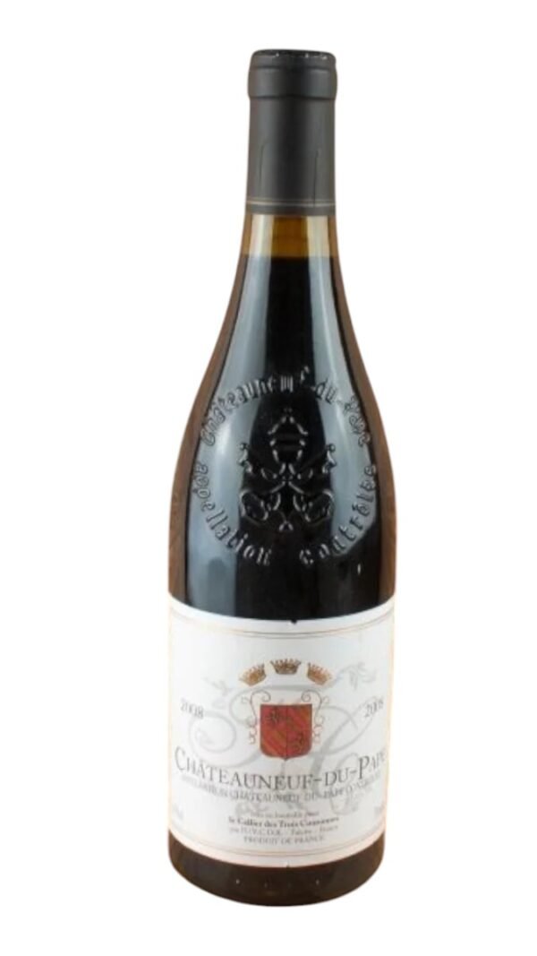 ควรจัดเก็บ 2008 Châteauneuf-du-Pape Cellier des Trois Couronnes ที่อุณหภูมิเท่าไหร่?
