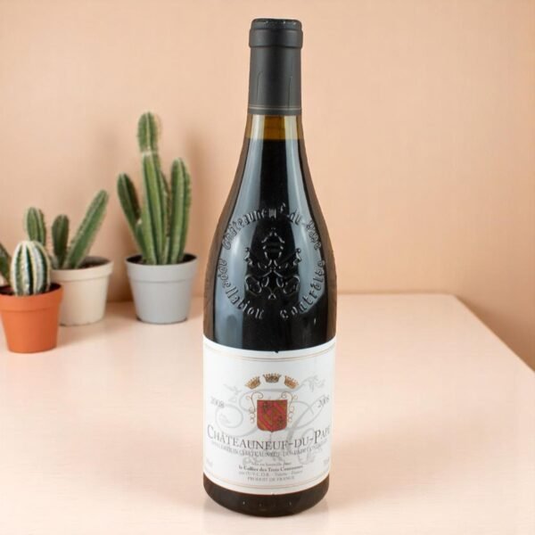 2008 Chateauneuf du Pape Cellier des Trois Couronnes ขนาด 📏,