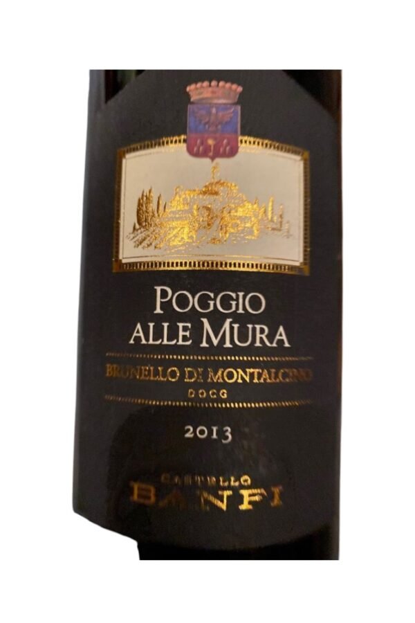 2013 Brunello di Montalcino Poggio alle Mura มีการผลิตจากองุ่นพันธุ์อะไรบ้าง?